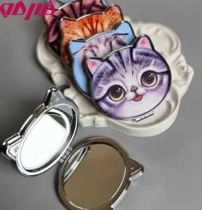 آینه جیبی طرح گربه