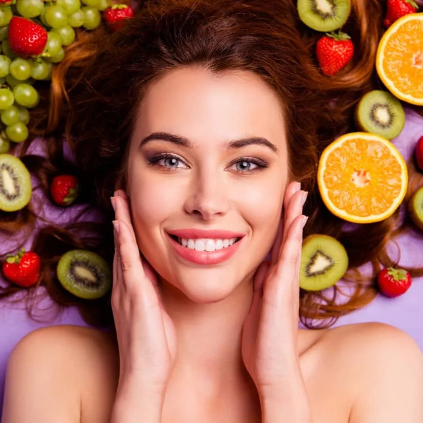 میوه‌ها برای پوست